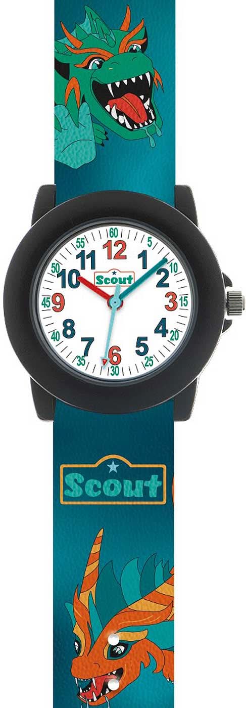 Scout 305044 Sea Monster Kids Watch • Learning Watch • 5 Bar