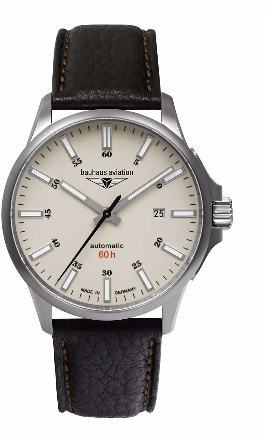 Bauhaus Aviation 2864-5 Men's Watch • Titanium • Made in Germany