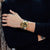 Casio GM-700G-9AER G-Shock Classic Herrenuhr Schwarz-Gold • Edelstahlgehäuse mit Goldionenbeschichtung •
