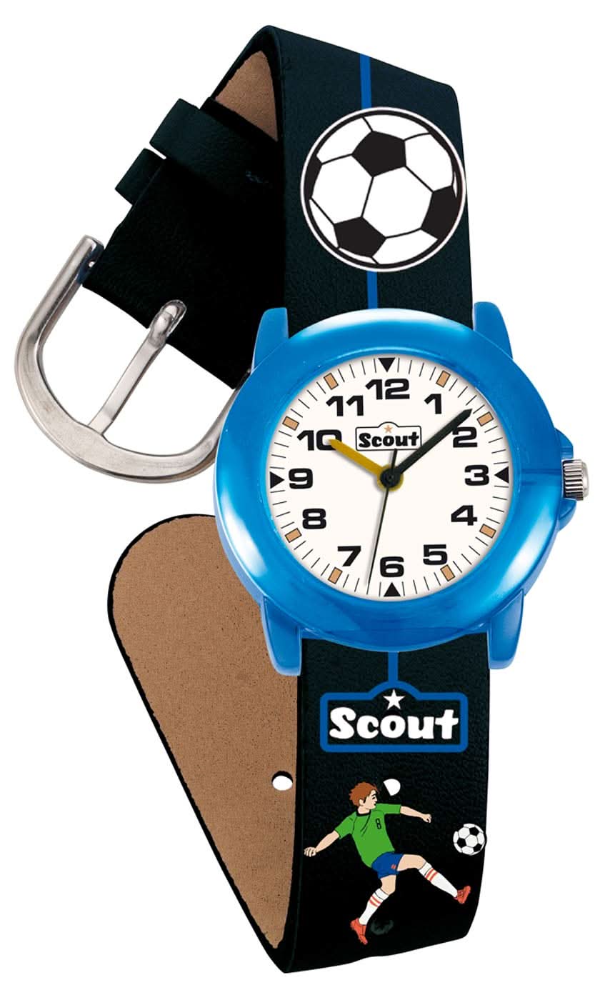 Scout Crystal 305000 Boys' Watch • Soccer • Learning Watch