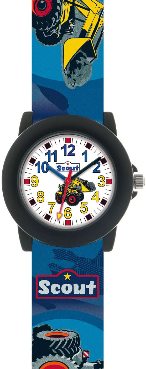 Scout Bag 305038 Kids Watch • Educational Learning Watch • Waterproof up to 5 Bar