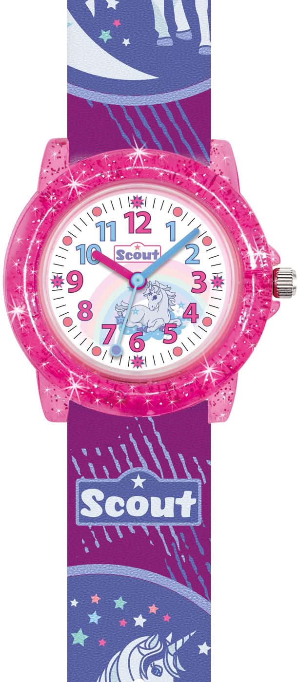 Scout Crystal 305040 Girls' Watch • Learning Watch • 5 Bar