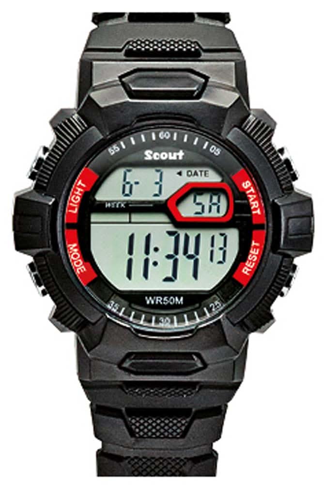 Scout The Digi 280308000 Kids Watch • Digital Functions • 5 Bar Water Resistant