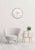 Hermle Wall Clock 40 cm Ø Metal • Silent Quartz Movement • Elegant Design