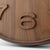 Nextime Wall Clock 53x53x3 cm Wood • Silent Quartz Movement • Natural Wood