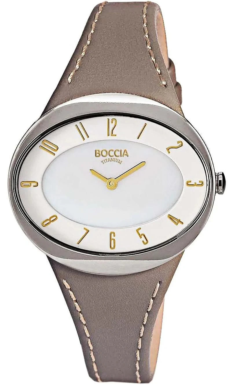 Boccia 3165-17 Women's Watch • Skin-friendly pure titanium • Extremely lightweight & robust
