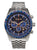 Holzkern Openhorizon Herren Chronograph • Miyota Quarzwerk • Echter Blauer Marmor