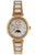 Holzkern Moonbow Damen Armbanduhr • Mondphasenanzeige • Marmor & Keramik