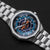 Holzkern Star Trek™ Andorian Armbanduhr Marmor/Blau • Solaruhrwerk • Echter Marmor-Zifferblatt, Bild 2