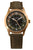 Holzkern Wildlight Unisex Armbanduhr Moosgrün/Goldfarben • Solarwerk • Saphirglas