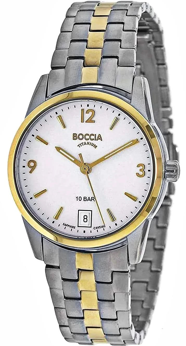 Boccia Classic 3272-04 Women's Watch • Skin-Friendly Pure Titanium • Scratch-Resistant Sapphire Crystal
