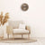 Nextime Wall Clock 40 cm Ø Metal • Silent Quartz Movement • Modern Design