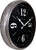 Nextime Wall Clock 39x39x8.3 cm Metal • Silent Quartz Movement • Timeless Design