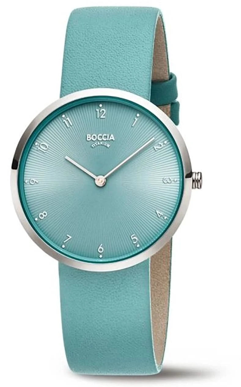 Boccia 3309-14 Women's Watch • Skin-friendly pure titanium • Extremely lightweight & robust