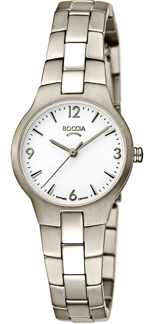 Boccia 3312-01 Women's Watch • Pure Titanium • Sapphire Crystal