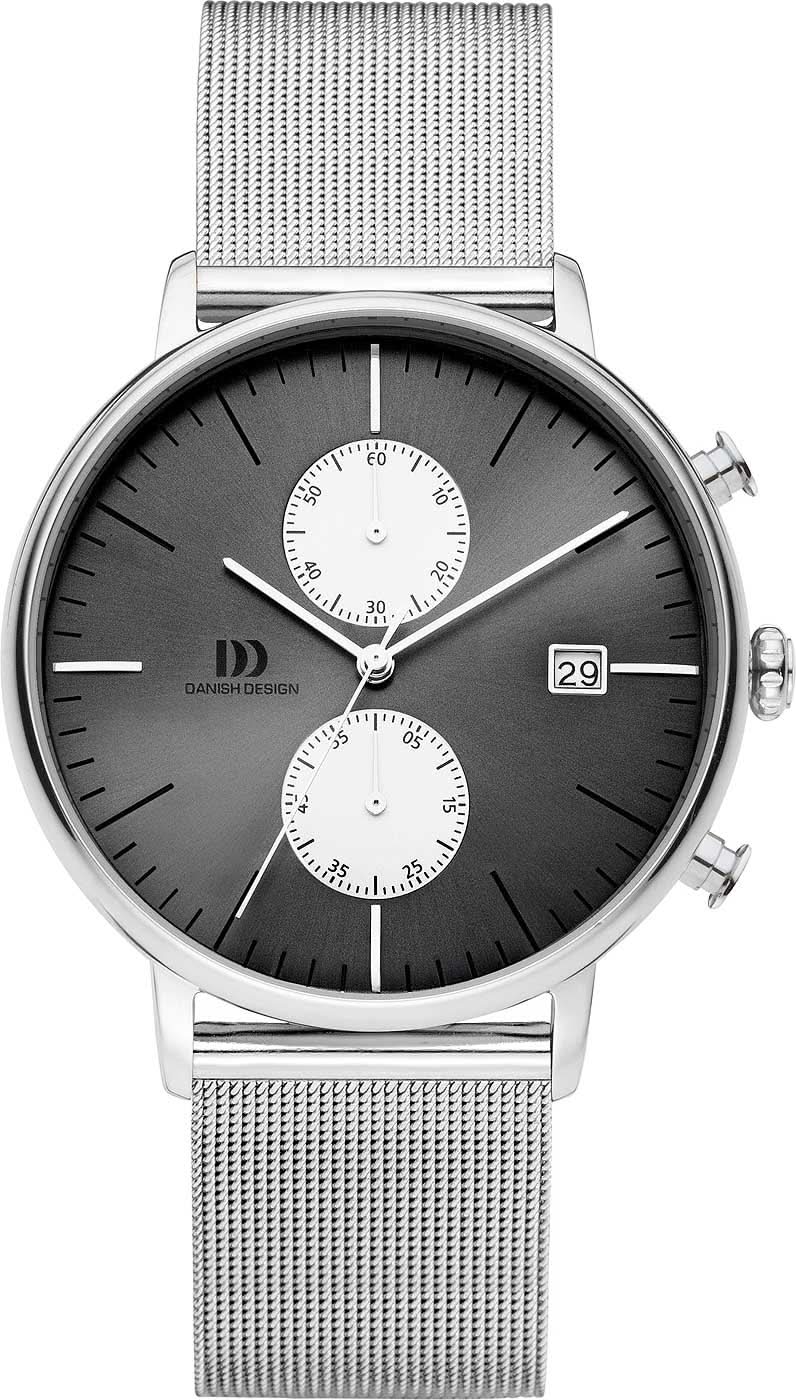 Danish Design Stainless Steel 3314629 Men's Watch • Scandinavian Minimalism • High Wearing Comfort