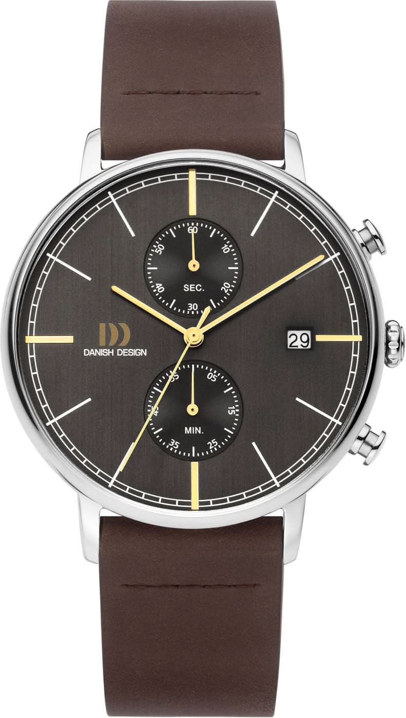 Danish Design Stainless Steel 3314668 Men's Watch • Scandinavian Minimalism • High Wearing Comfort