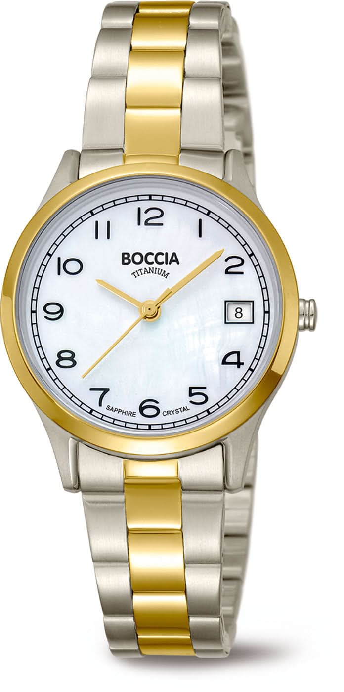 Boccia 3324-02 Women's Watch - Pure Titanium - Sapphire Crystal