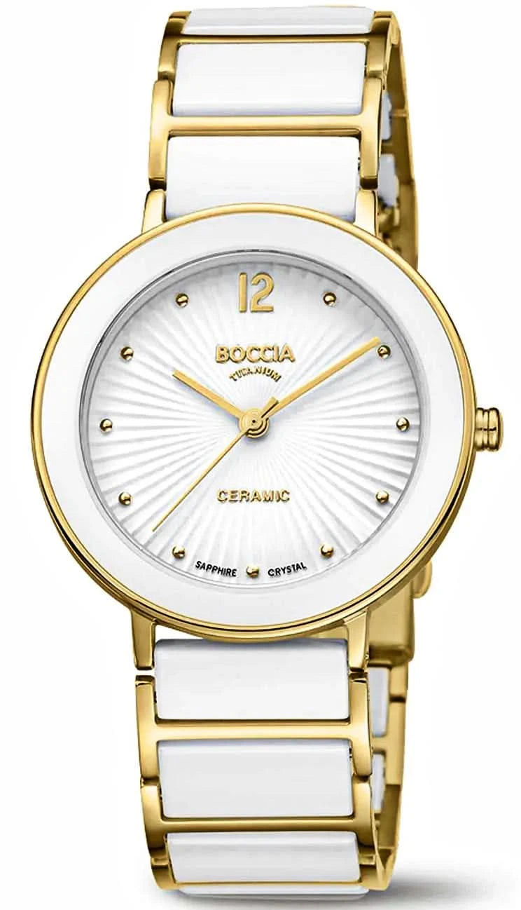 Boccia 3331-05 Women's Watch • Sapphire Glass • Ceramic Elements