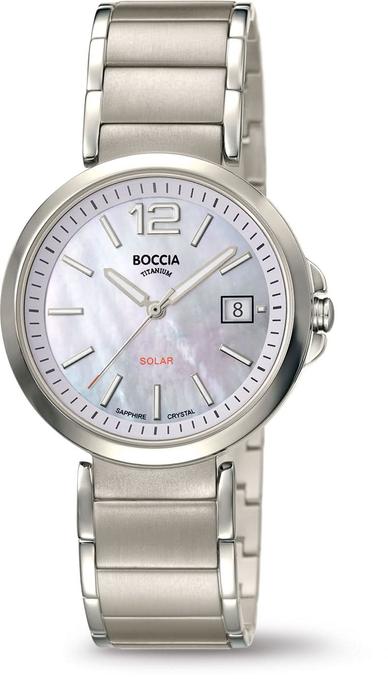 Boccia 3332-01 Women's Watch - Pure Titanium - Sapphire Glass