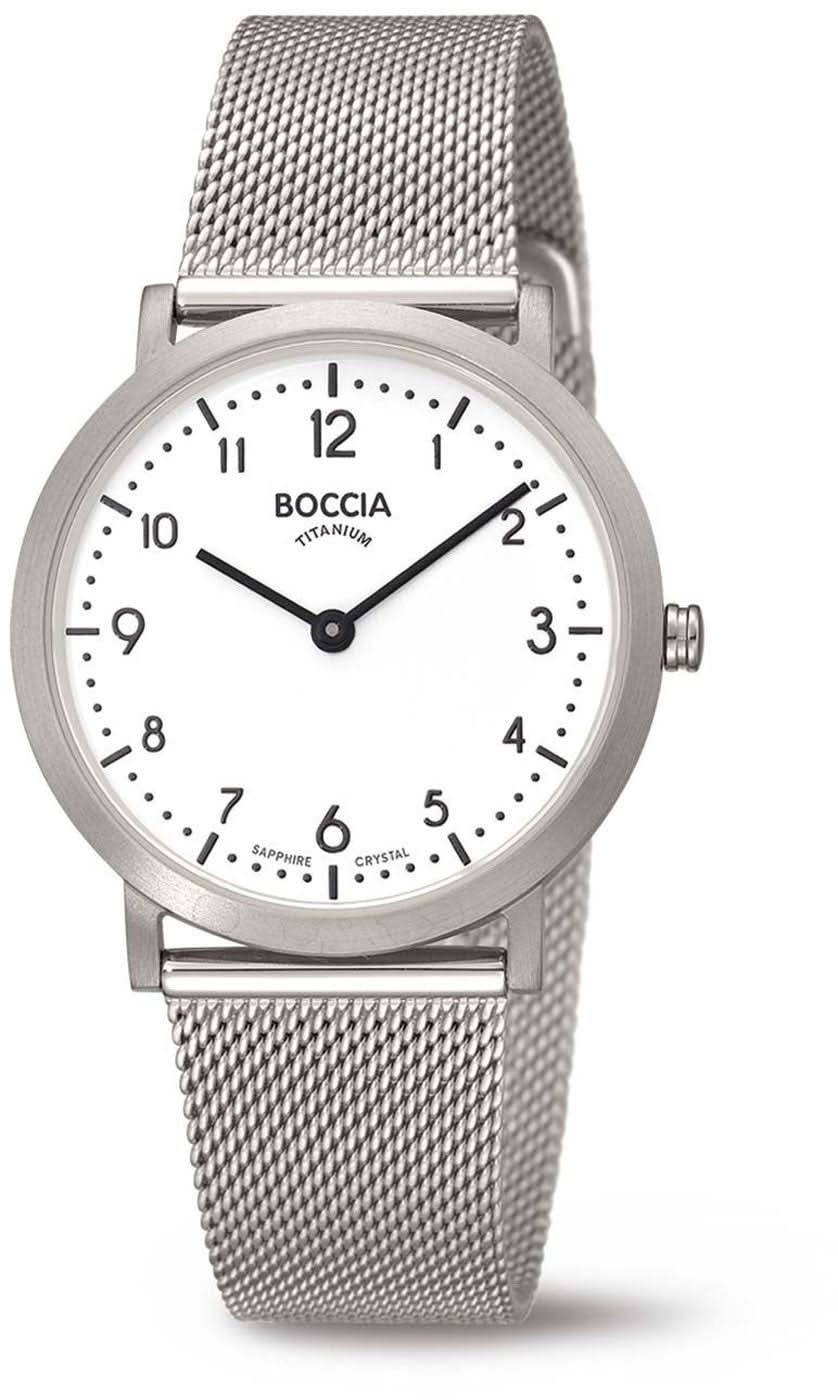 Boccia 3335-03 Unisex Watch - Pure Titanium - Hypoallergenic
