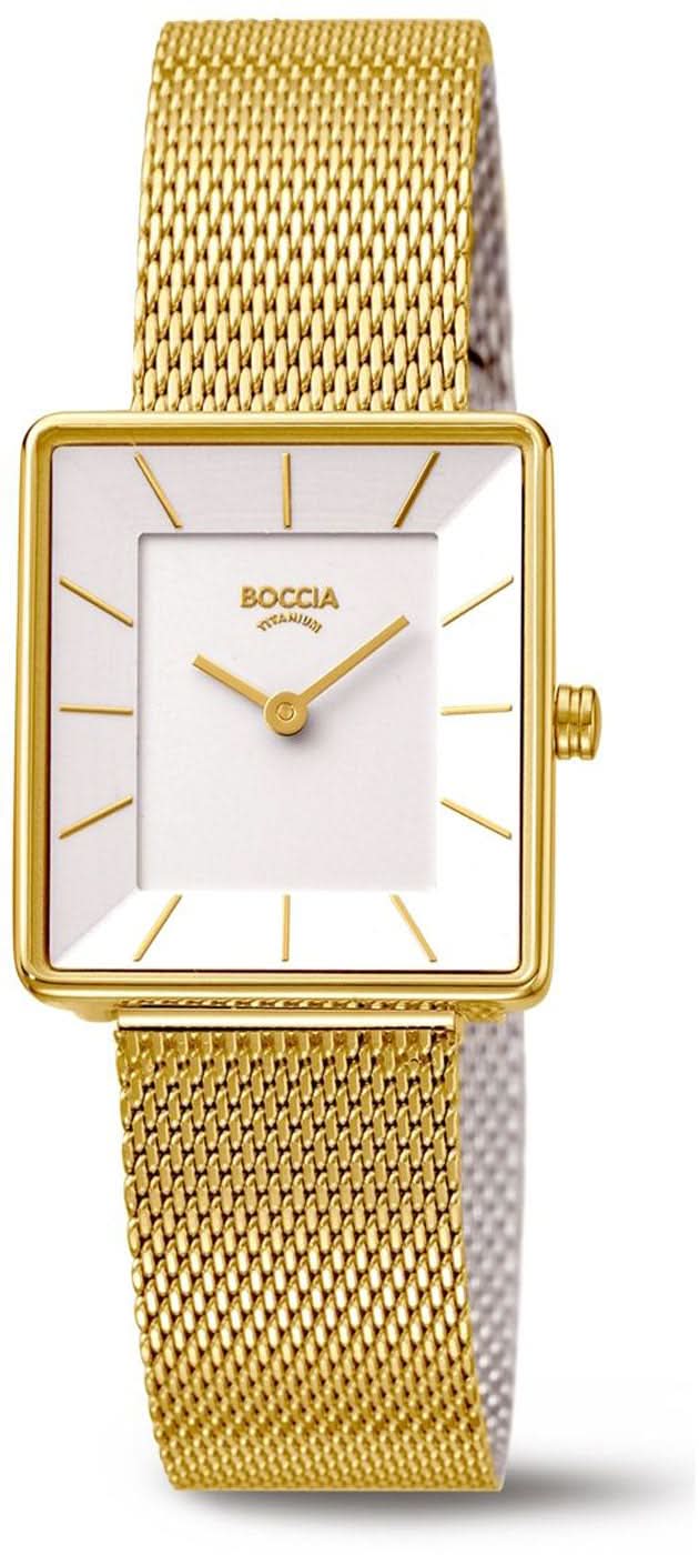 Boccia 3351-06 Women's Watch - Pure Titanium - Lightweight & Anti-allergenic