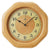 AMS Wall Clock 28x28x5 cm Wood • Radio-Controlled Movement • Classic Design