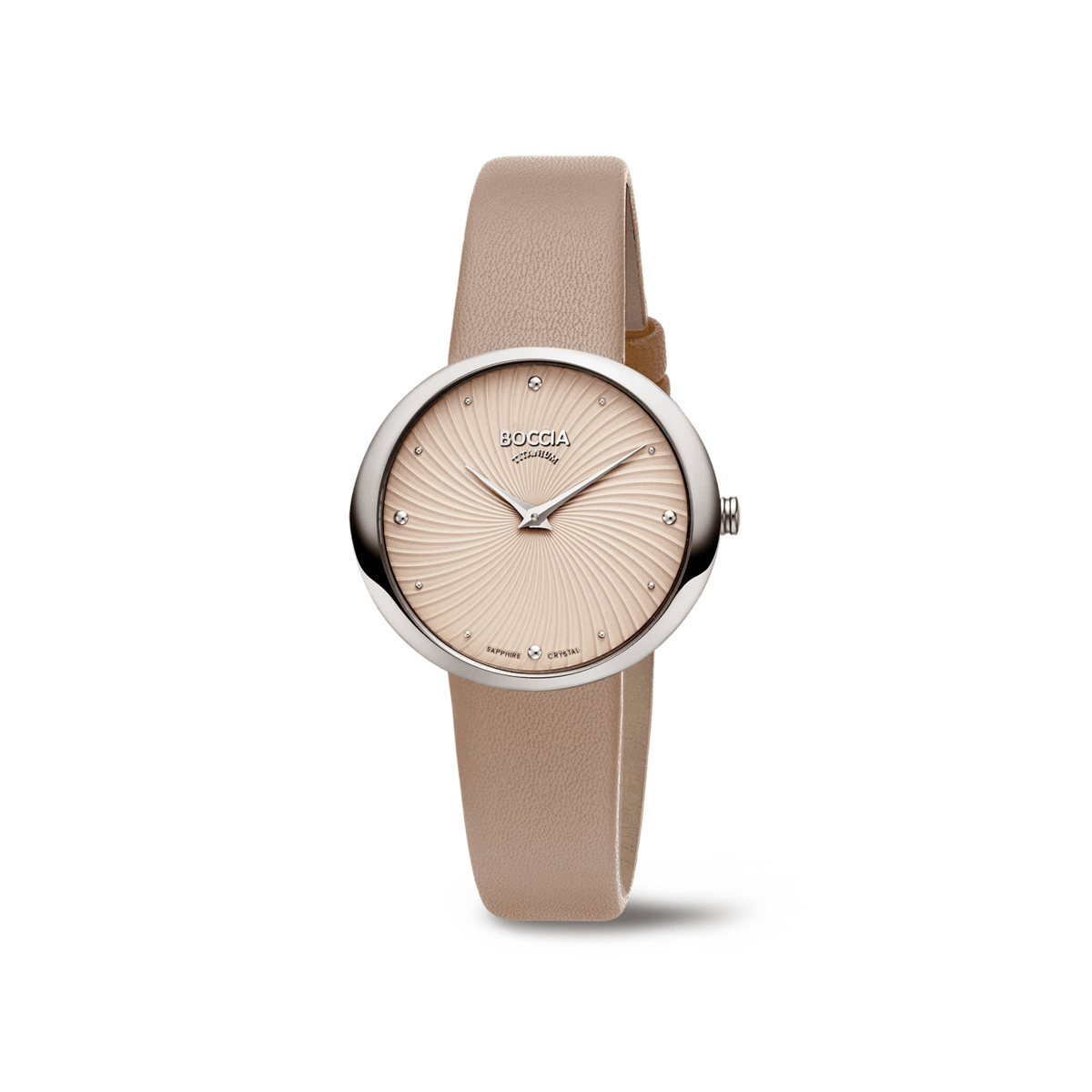 Boccia Trend 3364-02 Damen Armbanduhr • Titan-Gehäuse • Saphirglas