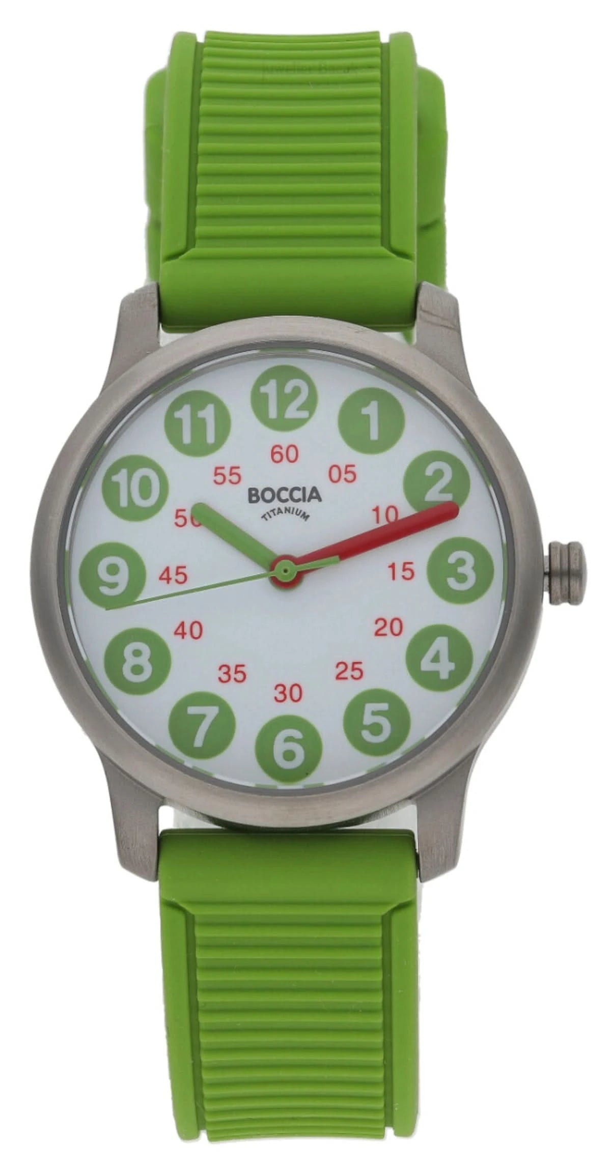 Boccia 3373-02 Watch • Skin-friendly pure titanium • Extremely light & robust