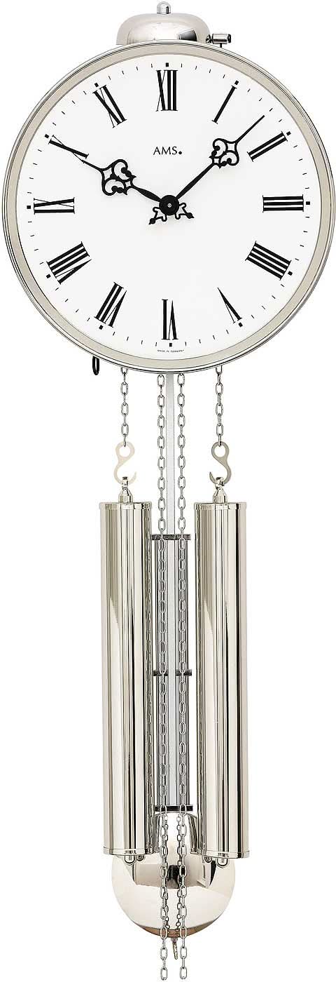 AMS Brass Wall Clock • Exclusive Watchmaking • Traditional Chime