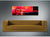 Dixtime Wall Clock 35x100 cm Aluminum • Modern Design • Made in Germany