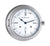Hermle Table Clock 18x18x10 cm Brass • Ship's Bell Strike • Mechanical 8-Day Movement