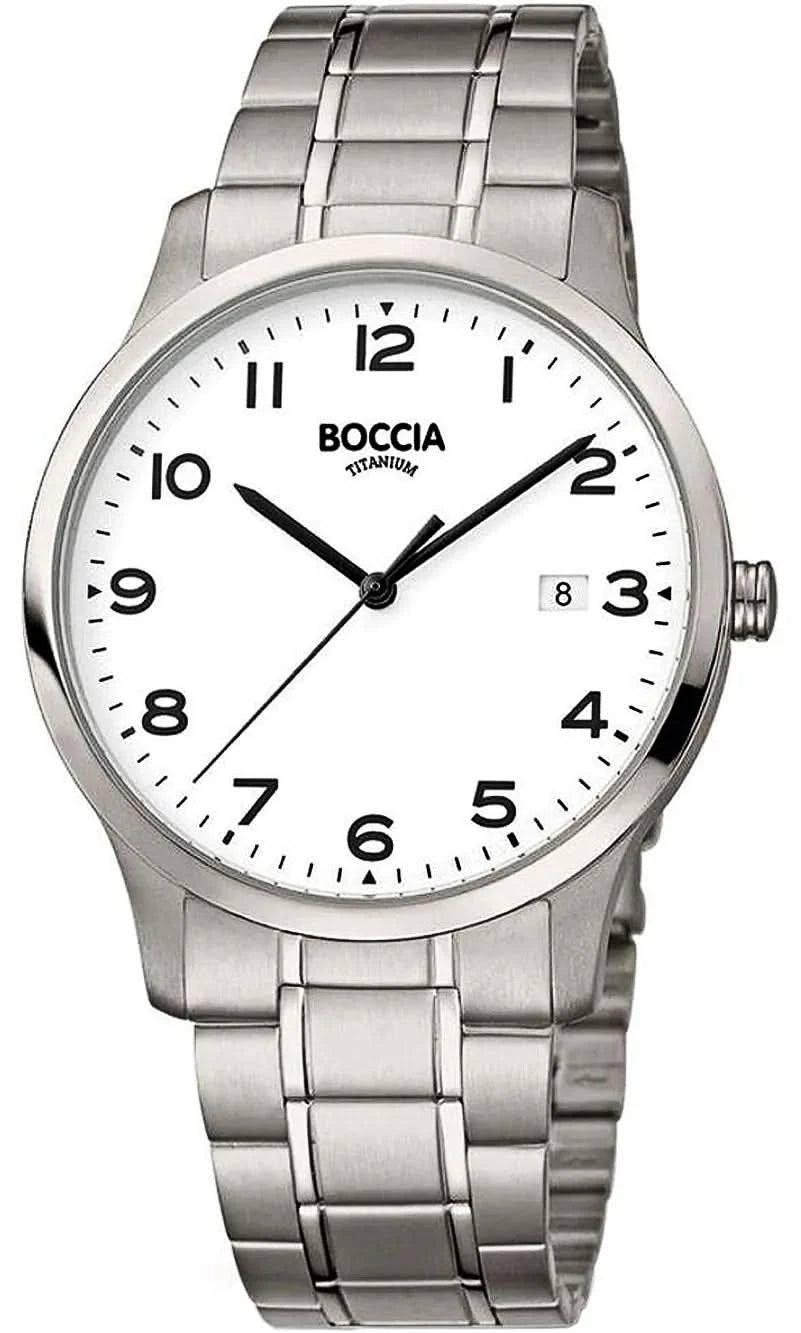 Boccia 3620-01 Men's Watch • Skin-friendly pure titanium • Extremely light & robust