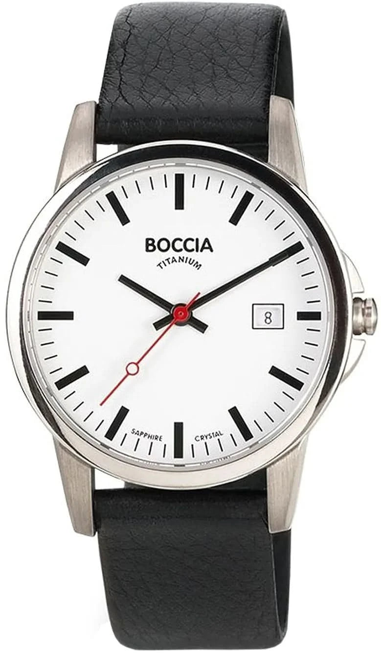 Boccia Titanium 3625-05 Men's Watch • Pure Titanium • Sapphire Crystal