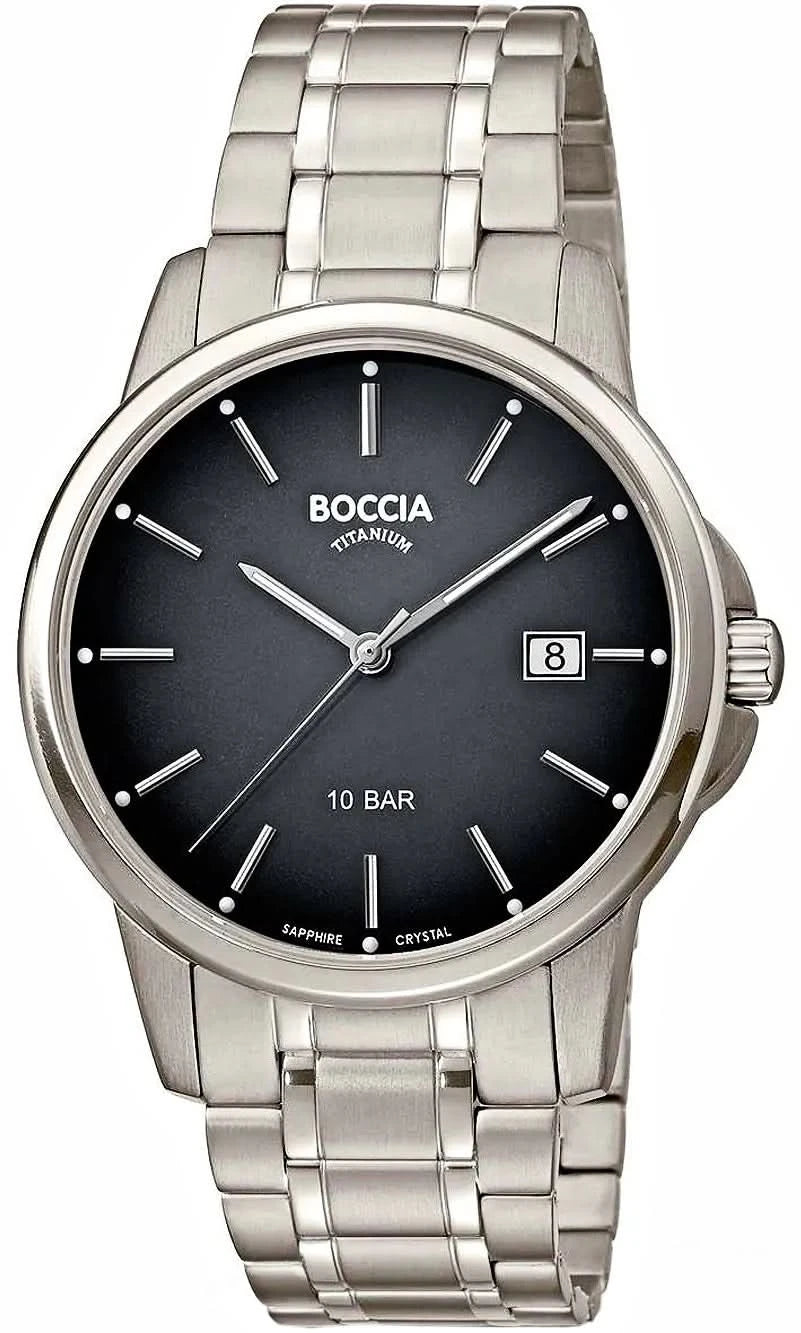 Boccia 3633-07 Men's Watch • Pure Titanium • Sapphire Crystal