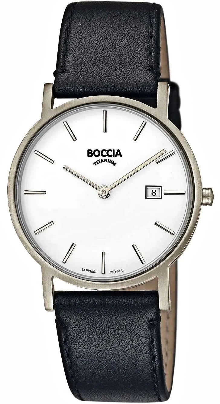 Boccia 3637-02 Men's Watch • Pure Titanium • Sapphire Crystal