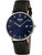 Boccia Classic 3648-02 Herren Armbanduhr Blau • Saphirglas • Titan-Gehäuse
