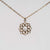 Composition Necklace with Mother-of-Pearl Pendant - Holzkern Model: Jewelry