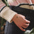 Facade Bracelet with square wooden pendant - Holzkern Model: Jewelry