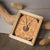 Opacity Necklace with Round Wood Pendant - Wood Core Model: Jewelry