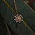 Aphonia Necklace Snowflake Pendant - Holzkern Model: Jewelry