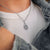 Daydreamer Necklace with Pendant - Wood Core Model: Jewelry