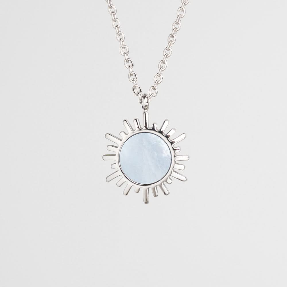 Shade Necklace with Sun Pendant - Holzkern Model: Jewelry