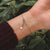 Pigment Necklace with Round Pendant and Wooden Element - Wooden Core Model: Jewelry