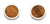 Pigment Round Earrings with Wood Element - Wood Core Model: Jewelry