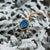 Mirror Necklace with Oval Pendant - Wooden Core Model: Jewelry