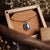 Mirror Necklace with Oval Pendant - Wooden Core Model: Jewelry