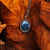 Mirror Necklace with Oval Pendant - Wooden Core Model: Jewelry