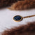 Mirror Necklace with Oval Pendant - Wooden Core Model: Jewelry