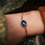 Mirror Bracelet with Oval Pendant - Wooden Core Model: Jewelry